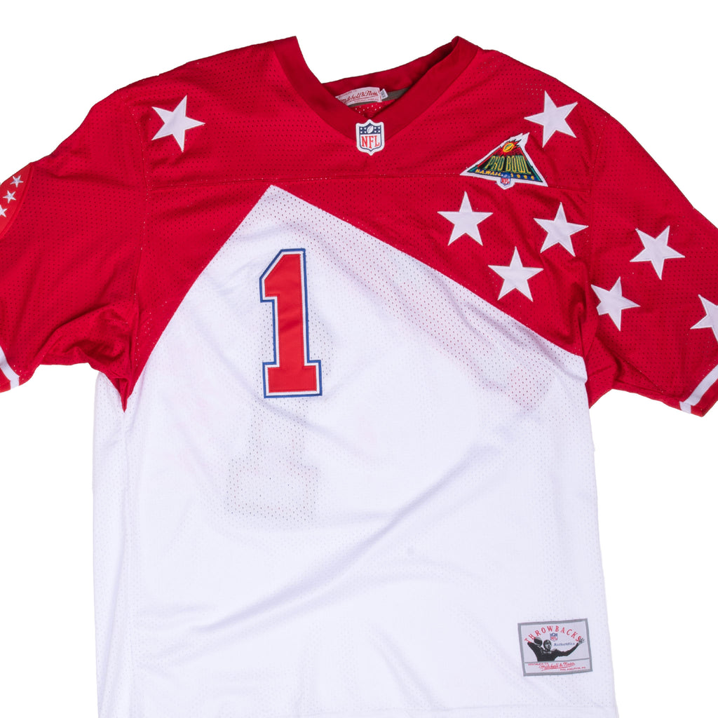 Vintage Nfl All Star Gonzalez #1 Hawaii Pro Bowl Mitchell & Ness Jersey 1995 Size 2XL