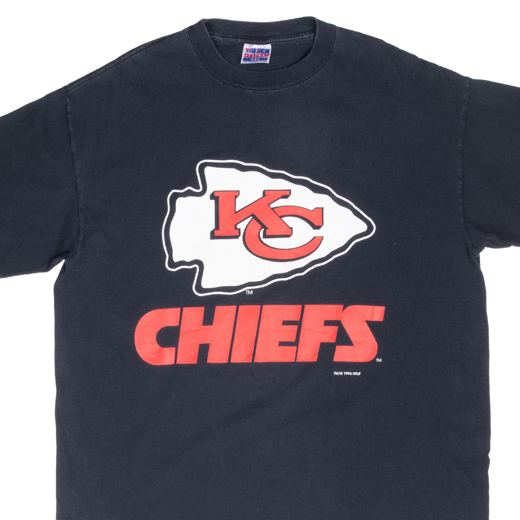 Vintage Nfl Kansas City Chiefs Tee Shirt 1990S Size 2XL Made In Usa