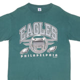 Vintage NFL Philadelphia Eagles 1996 Tee Shirt Size XL Made In USA With Single Stitch Sleeves