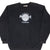 VINTAGE HARD ROCK CAFE PHILADELPHIA EMBROIDERED BLACK SWEATSHIRT 1990S XL MADE USA