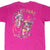 SUPREME LAUGH NOW MAGENTA DRAMA MASK TEE SHIRT SIZE MEDIUM MADE IN USA
