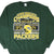Front of green Green Bay Packers Super Bowl XXXI champions sweatshirt with helmet and 35-21 score graphic