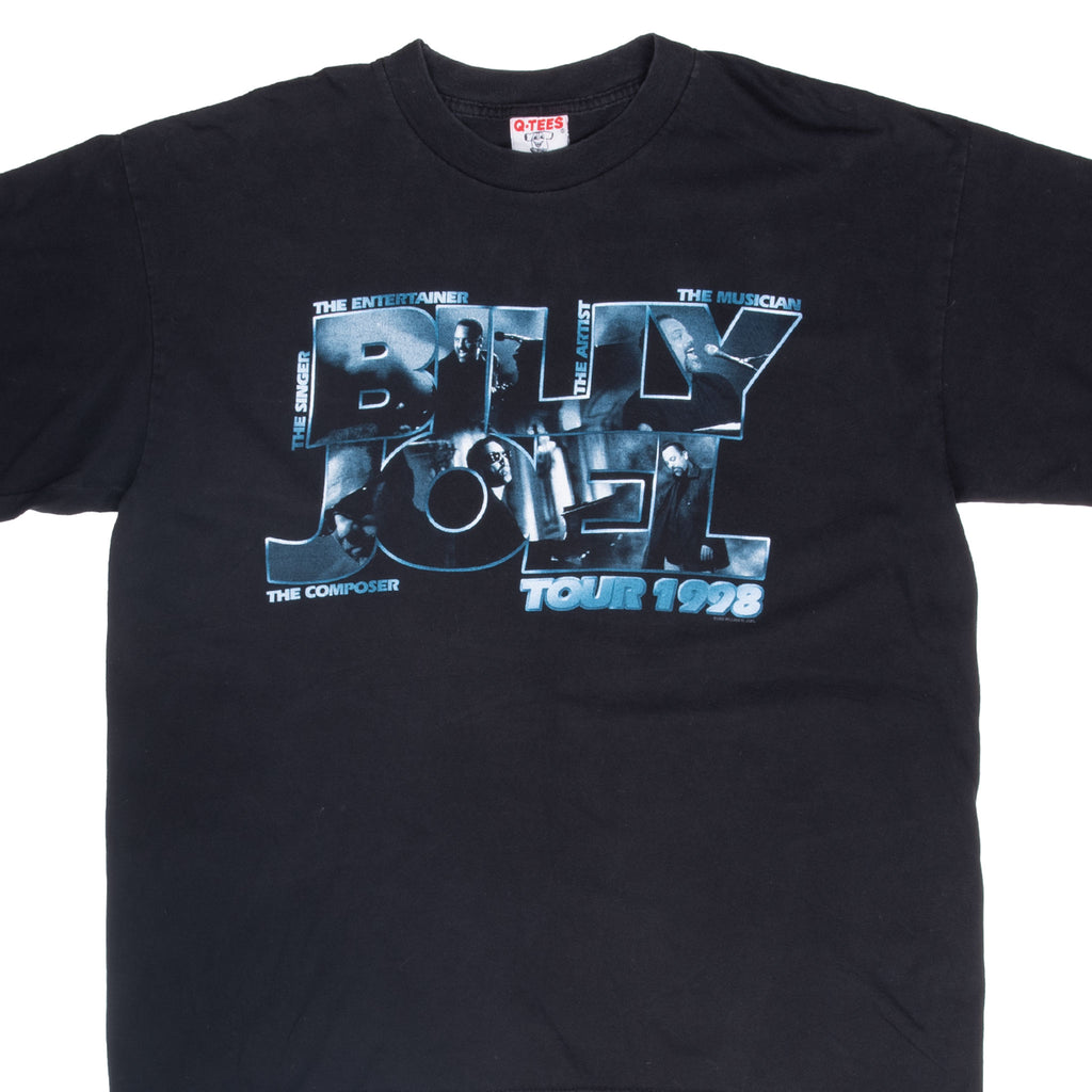 Vintage Billy Joel 1998 Tour Tee Shirt Size Xl Made In Usa