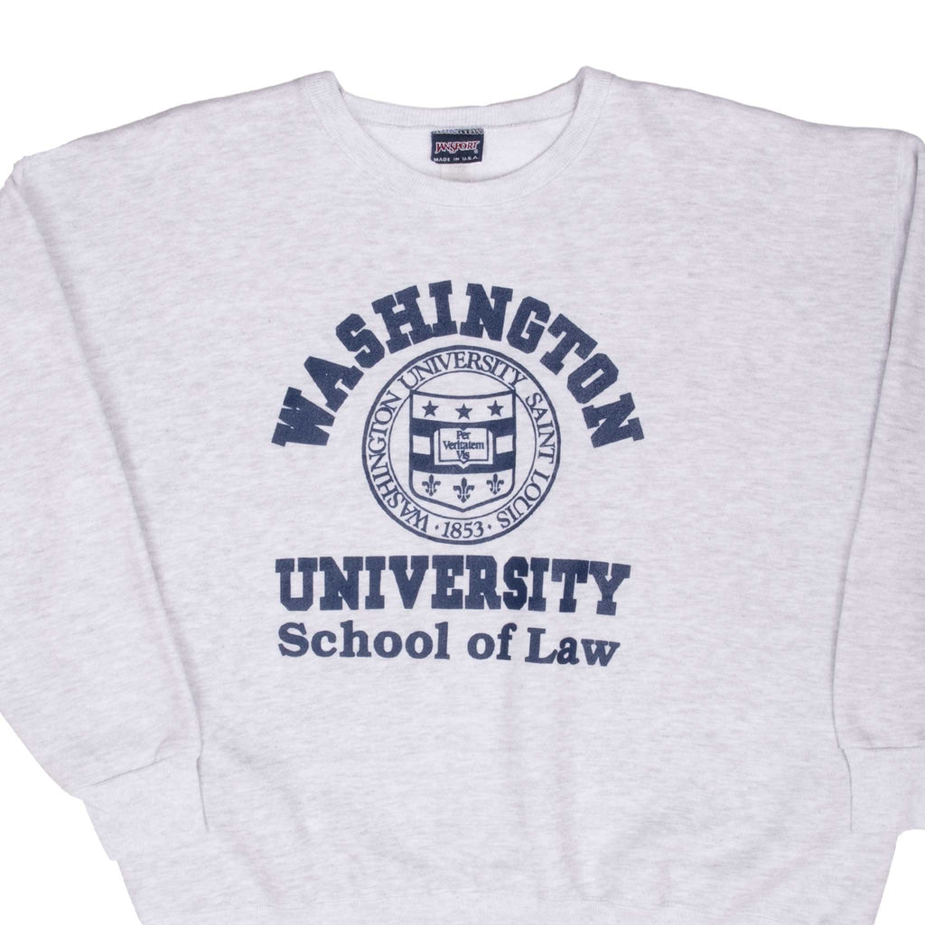 Vintage University Of Washington Law School Sweatshirt 1990S Size 2XL Made In USA