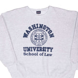 Vintage University Of Washington Law School Sweatshirt 1990S Size 2XL Made In USA