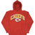 Vintage NFL Kansas City Chiefs Spellout 1993 Hoodie Sweatshirt Size Large Made In USA
