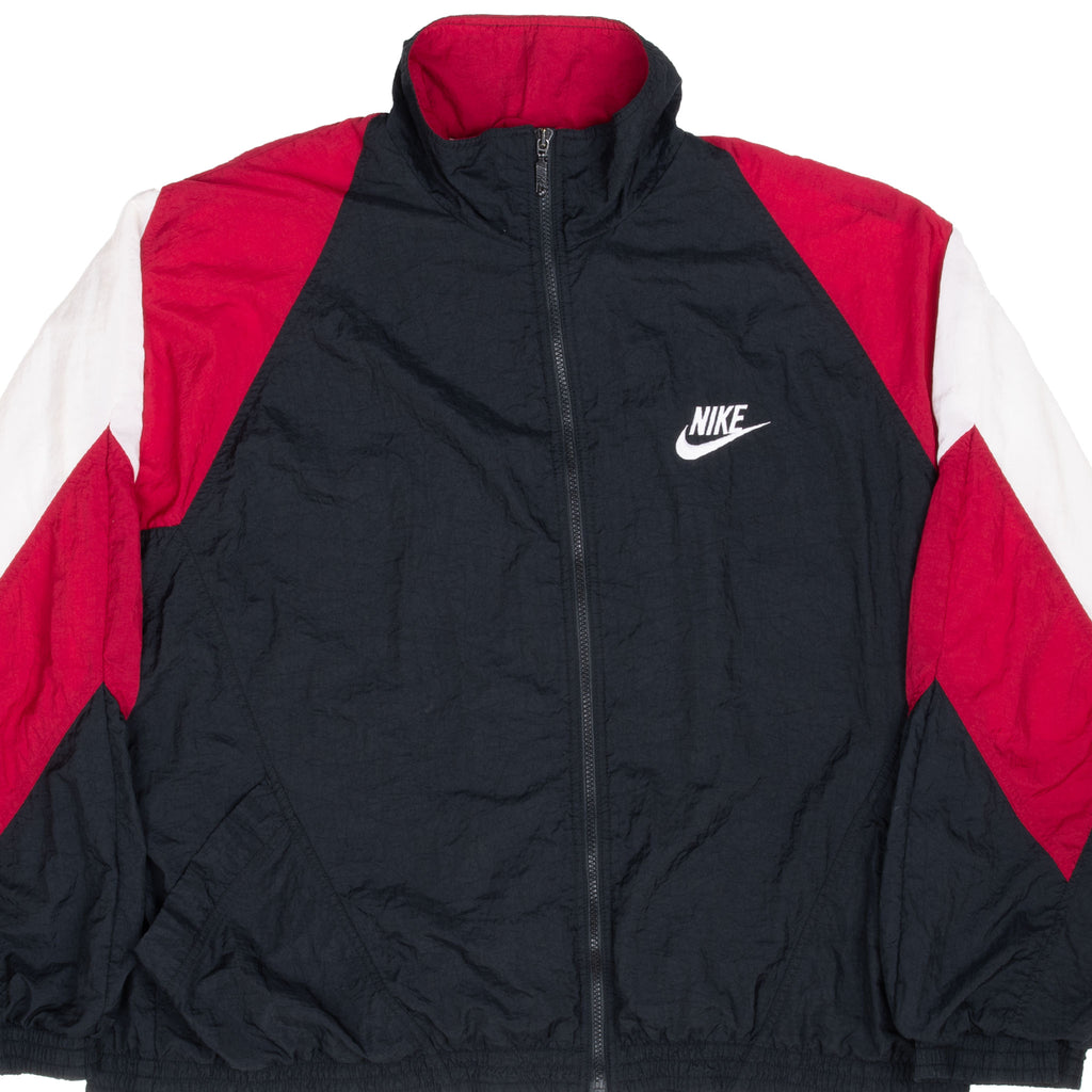 Vintage Nike Big Swoosh Windbreaker Jacket 1990S Size XL