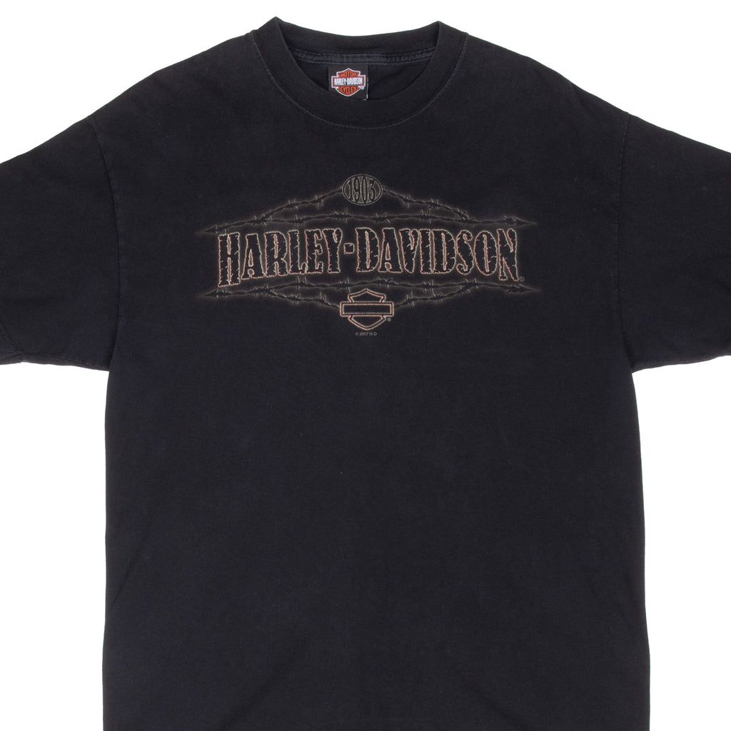 Vintage Harley Davidson High Mile Tee Shirt 2007 Size Large Made In Usa