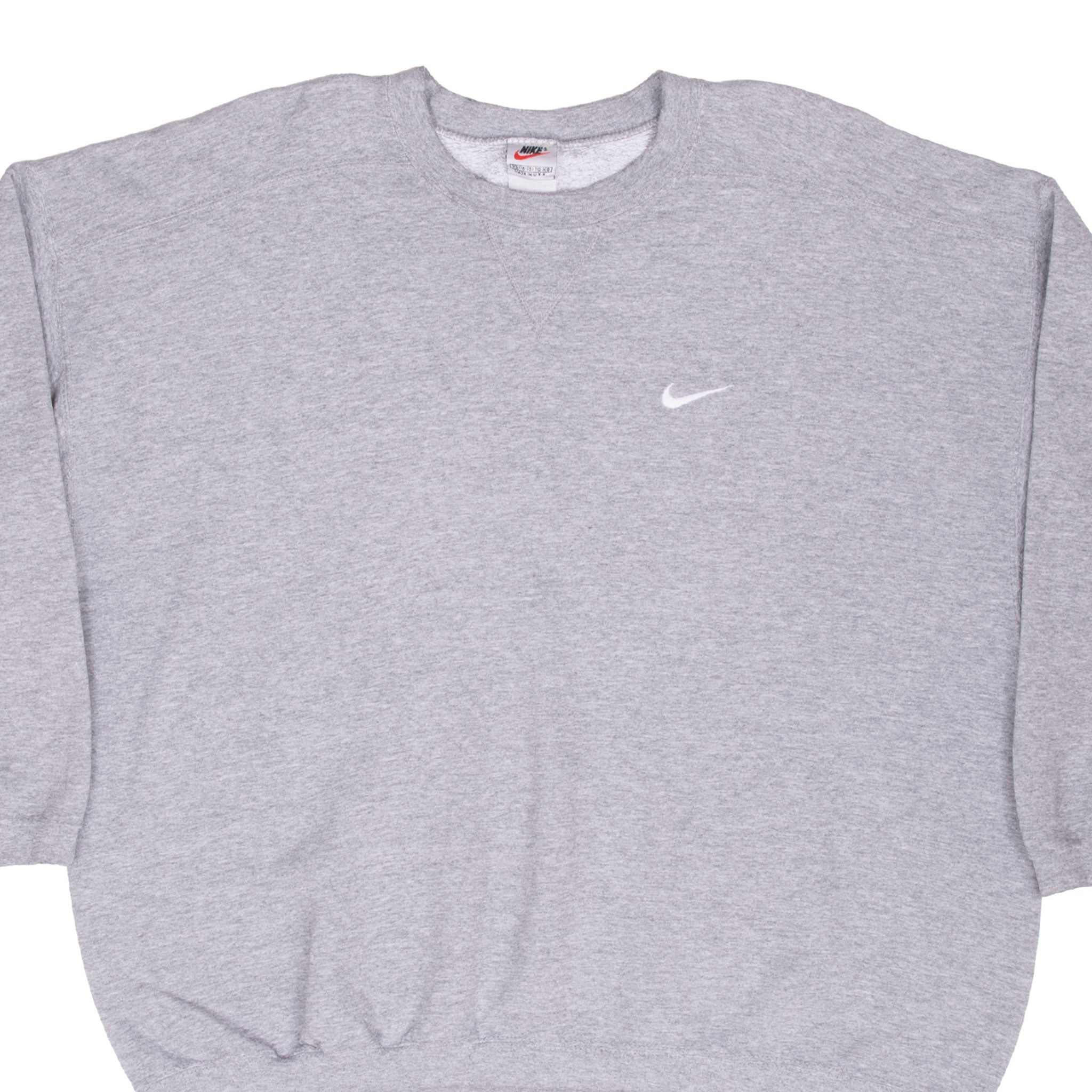 Vintage Nike Classic Swoosh Grey Sweatshirt 1990S Size XL Women Made In USA

Fits like a Medium Men