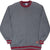Vintage Russell Athletic Blank Dark Grey Sweatshirt 1990S Size XL Made In Usa