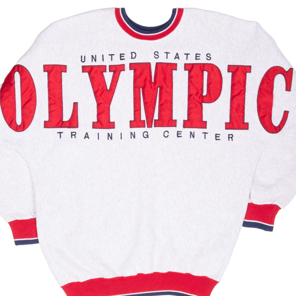 VINTAGE OLYMPIC TEAM USA LEGENDS ATHLETICS SWEATSHIRT 1990S LARGE MADE IN USA