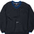Vintage Nike Windbreaker Pullover Center Swoosh Black Jacket 1990S Size 2XL
