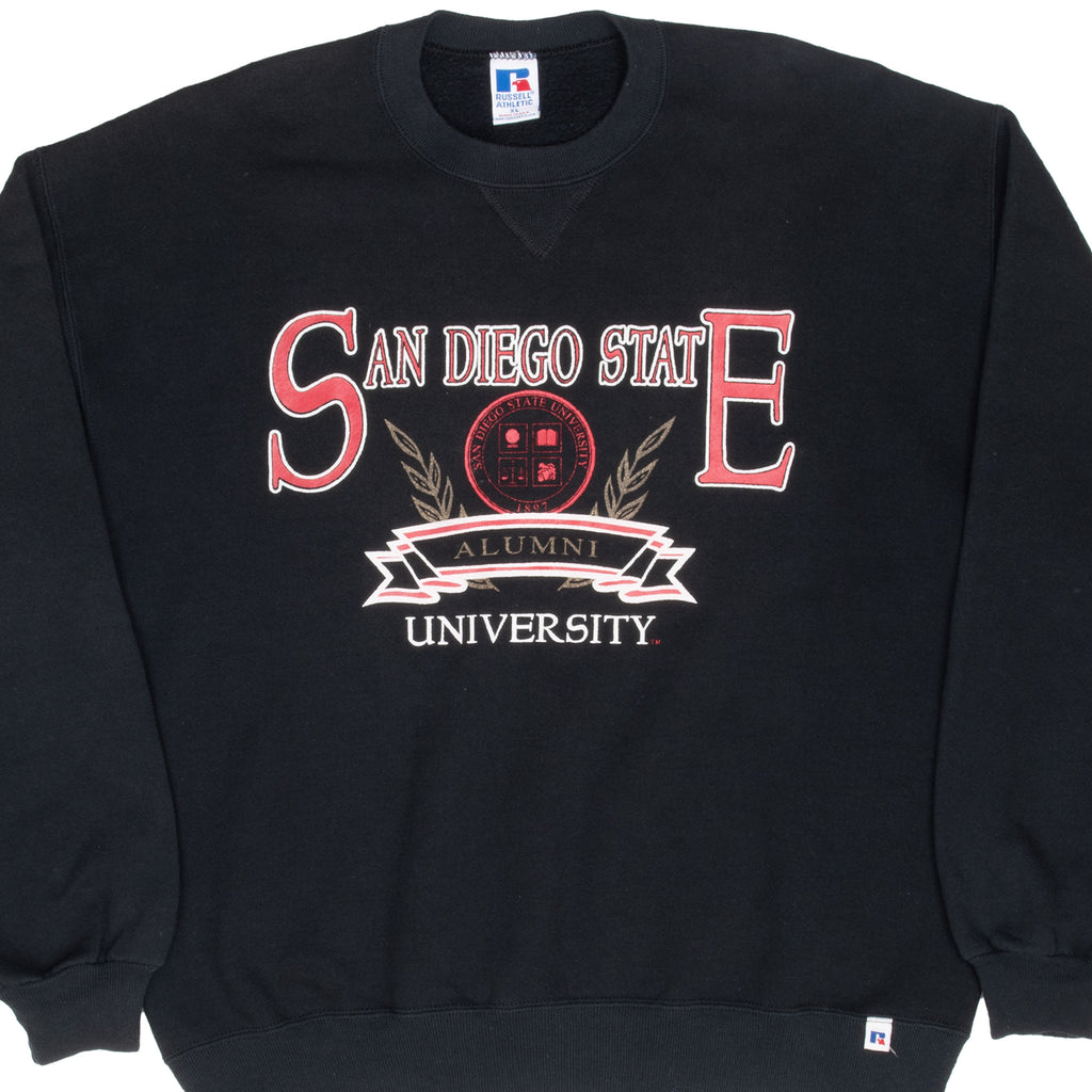 Vintage San Diego State University Alumni Sweatshirt 1990S Size XL Made In Usa