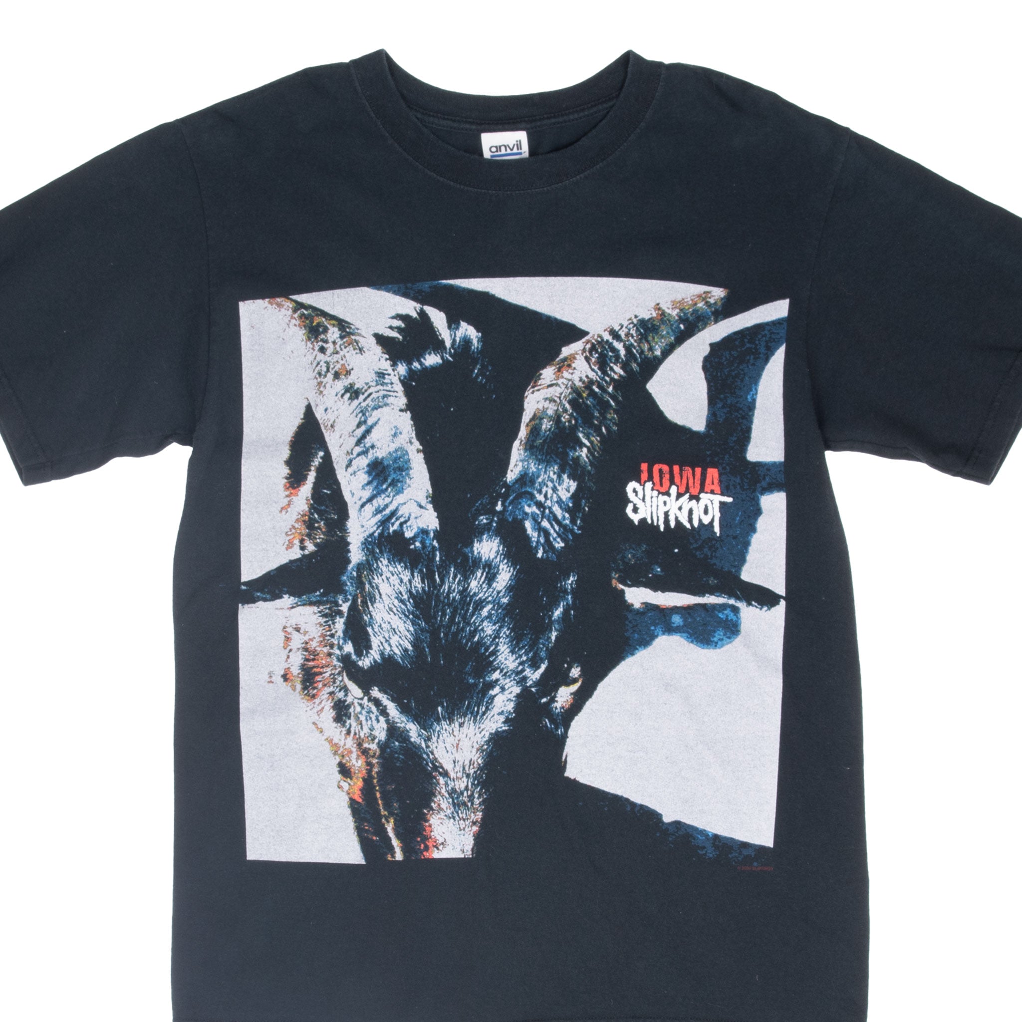 Vintage Slipknot Iowa 2000S Anvil Tee Shirt Size Medium