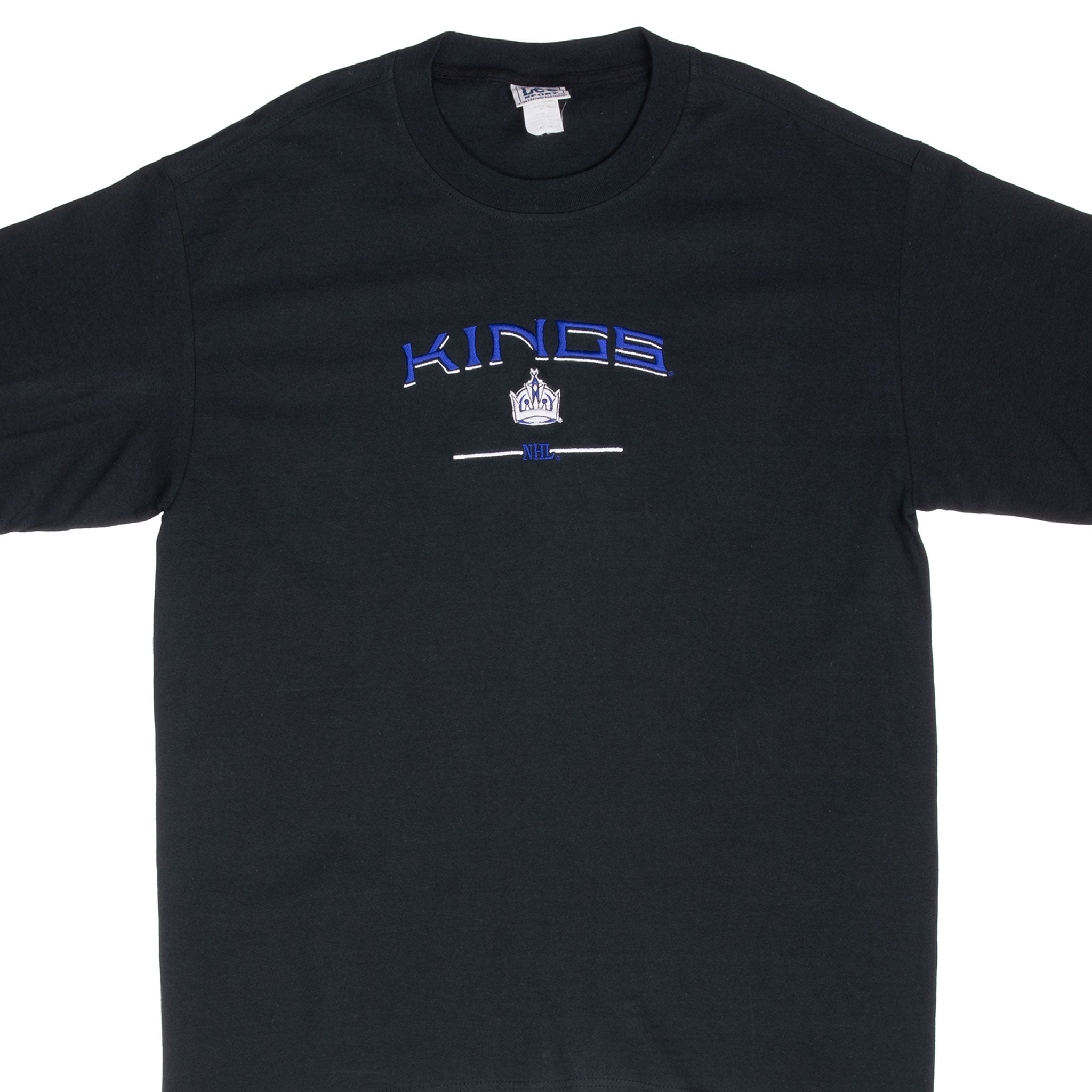 Vintage Nhl Los Angeles Kings Embroidered tee Shirt 1990S Size Large