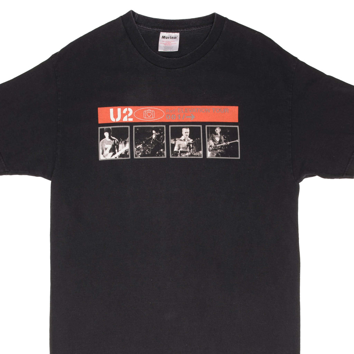 VINTAGE U2 ELEVATION TOUR 2001 TEE SHIRT SIZE LARGE MADE IN USA