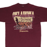 Vintage Ncaa Oklahoma University Sooners 1990S Tee Shirt Size 2XL