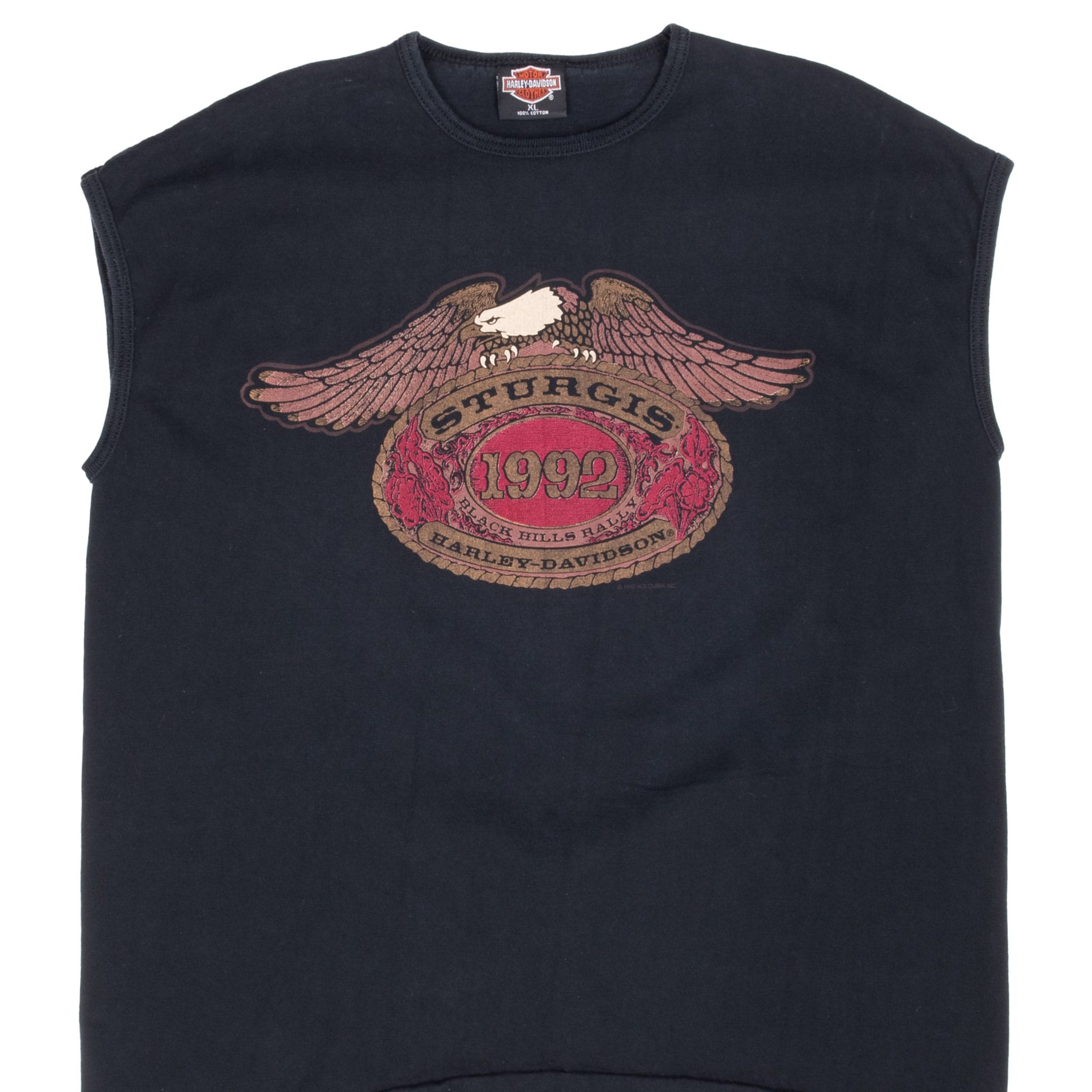 VINTAGE HARLEY DAVIDSON 1992 STURGIS LOS ANGELES TANK TOP TEE SHIRT XL MADE USA