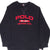 Vintage Ralph Lauren Polo Jeans 1990S Black Crewneck Sweatshirt Size XL