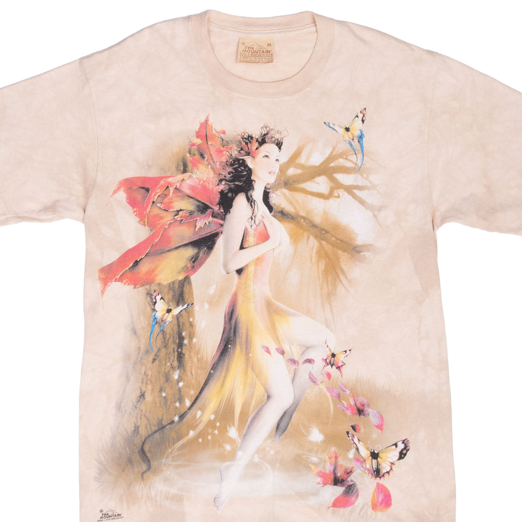 Vintage Linda Bergkvist Elf Animal Print Tee Shirt 2003 Size Medium