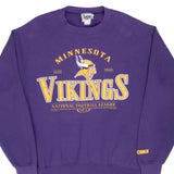 Vintage Nfl Minnesota Vikings Sweatshirt 1999 Size Medium Made In USA