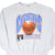 Front close-up of gray Cleveland Cavaliers sweatshirt with basketball and Athletic Club graphic