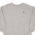 Vintage Nike Classic Swoosh Gray Sweatshirt 1990S Size XL