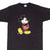 Vintage Black Disney Mickey Mouse 1990S Tee Shirt Size Medium With Single Stitch Sleeves