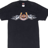 Vintage Harley Davidson Malaga Spain Tee Shirt 2007 Size Small Made In Usa