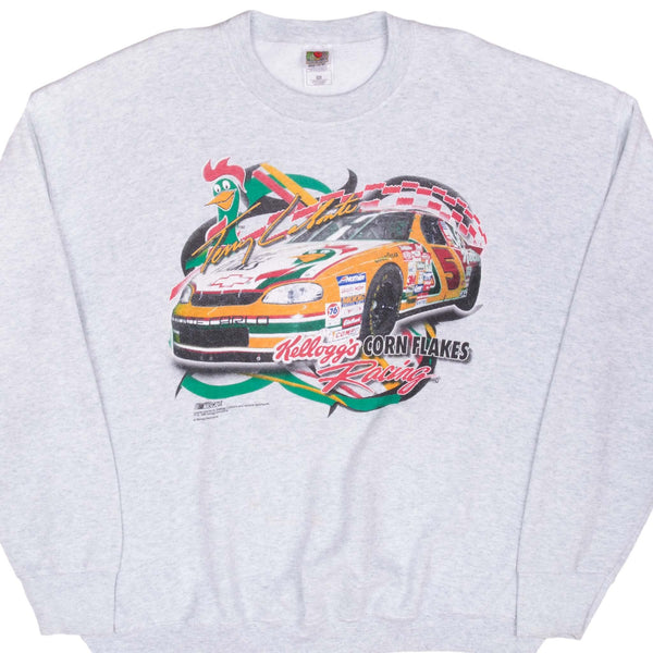 VINTAGE NASCAR TERRY LABONTE KELLOGG'S SWEATSHIRT 1999 2XL