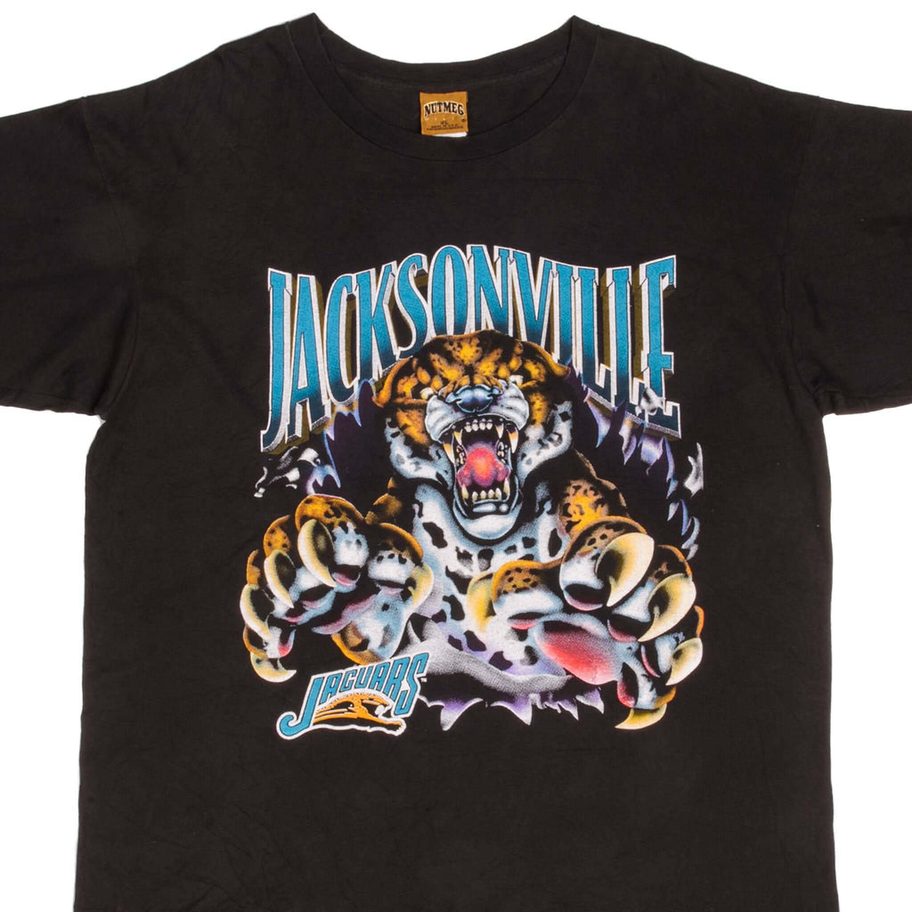 VINTAGE NFL JACKSONVILLE JAGUARS TEE SHIRT 1993 SIZE XL MADE IN USA