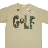 Vintage Maze Golf Tee Shirt 1993 Size Large Made In USA With Single Stitch Sleeves. Deadstock with tags