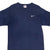 Vintage Nike Classic Swoosh Navy Blue Tee Shirt Size 1990s Size Medium Made In USA