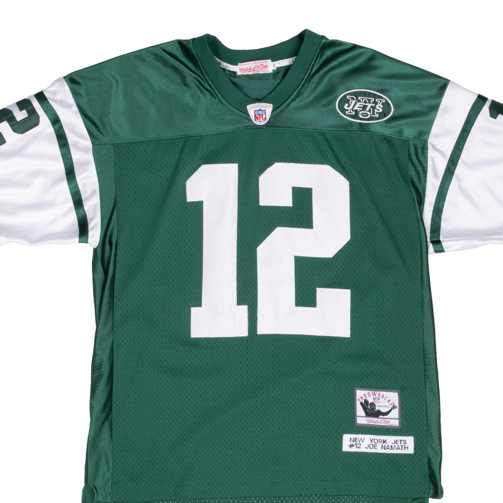 Vintage Nfl New York Jets Joe Namath #12 Mitchell&Ness Throwback Jersey Size 50