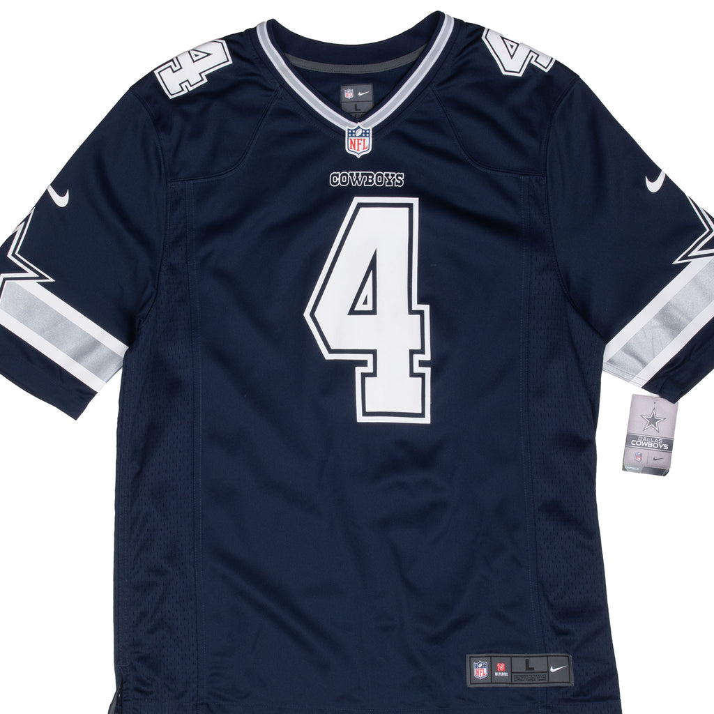 VINTAGE NFL DALLAS COWBOYS PRESCOTT #4 NIKE JERSEY 2015 SIZE LARGE DEADSTOCK