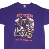 VINTAGE STURGIS ANNUAL RALLY WEEK 1999 TEE SHIRT SIZE 2XL MADE IN USA