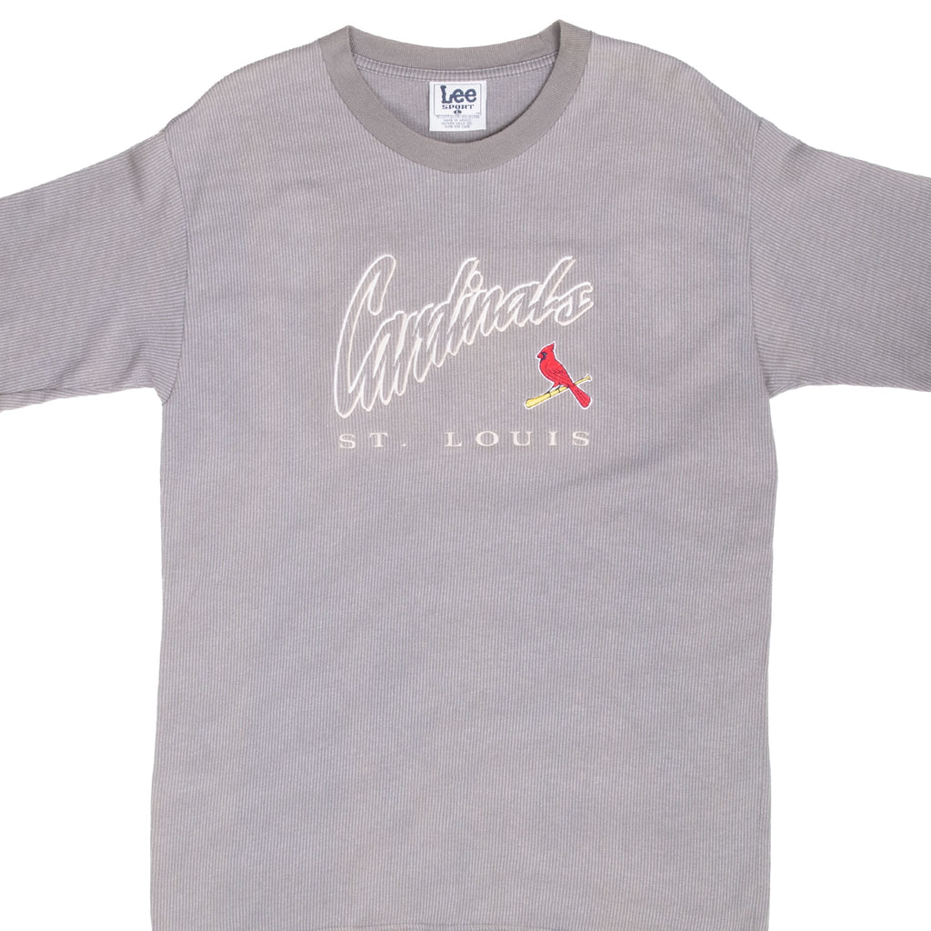 Vintage Mlb St Louis Cardinals Embroidered Tee Shirt Size Large
