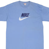 Vintage Nike Swoosh Spellout Light Blue Tee Shirt 1990S Size XL