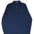 Front of navy blue Polo Ralph Lauren long-sleeve polo shirt with embroidered pony logo