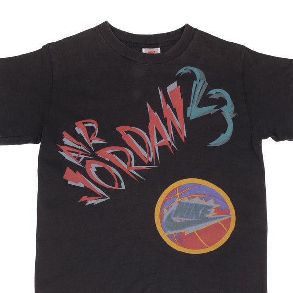 Vintage Nike Air Jordan 23 Tee Shirt Early 1990S Size Large Youth (14/16) Made In Usa With Single Stitch Sleeves