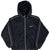 Vintage Nike Big Swoosh Black Windbreaker Jacket 1990S Size XL Women