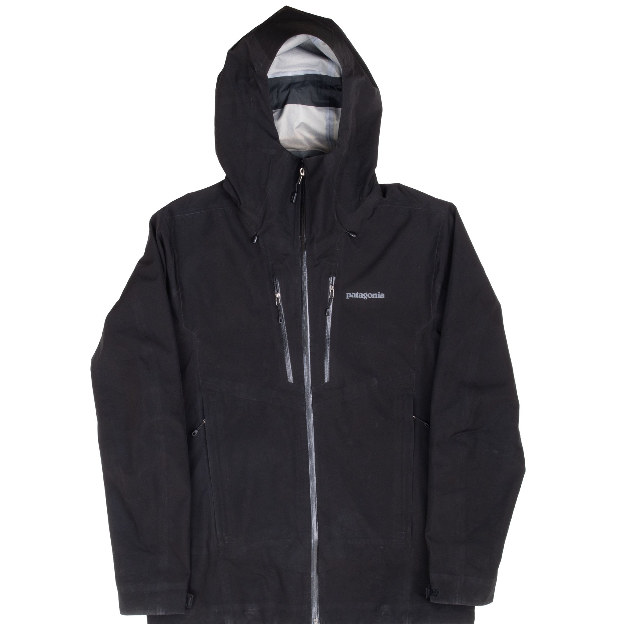 Vintage Patagonia Stretch Triolet Black Recco Goretex Jacket Size Medium

STY83402