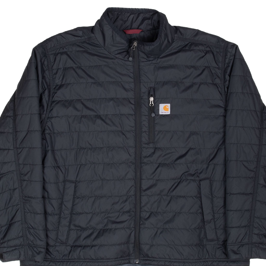Vintage Carhartt Black Puffer Jacket 2000S Size 2Xl

102208 001