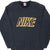 Vintage Nike Spellout Black Sweatshirt Late 1980S Size Large Made In Usa