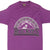 Vintage Purple MLB Colorado Rockies Tee Shirt 1991 Size Medium Made In USA With Single Stitch Sleeves
