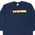 VINTAGE NIKE NAVY BLUE LONG SLEEVE TEE SHIRT 2000S SIZE 2XL