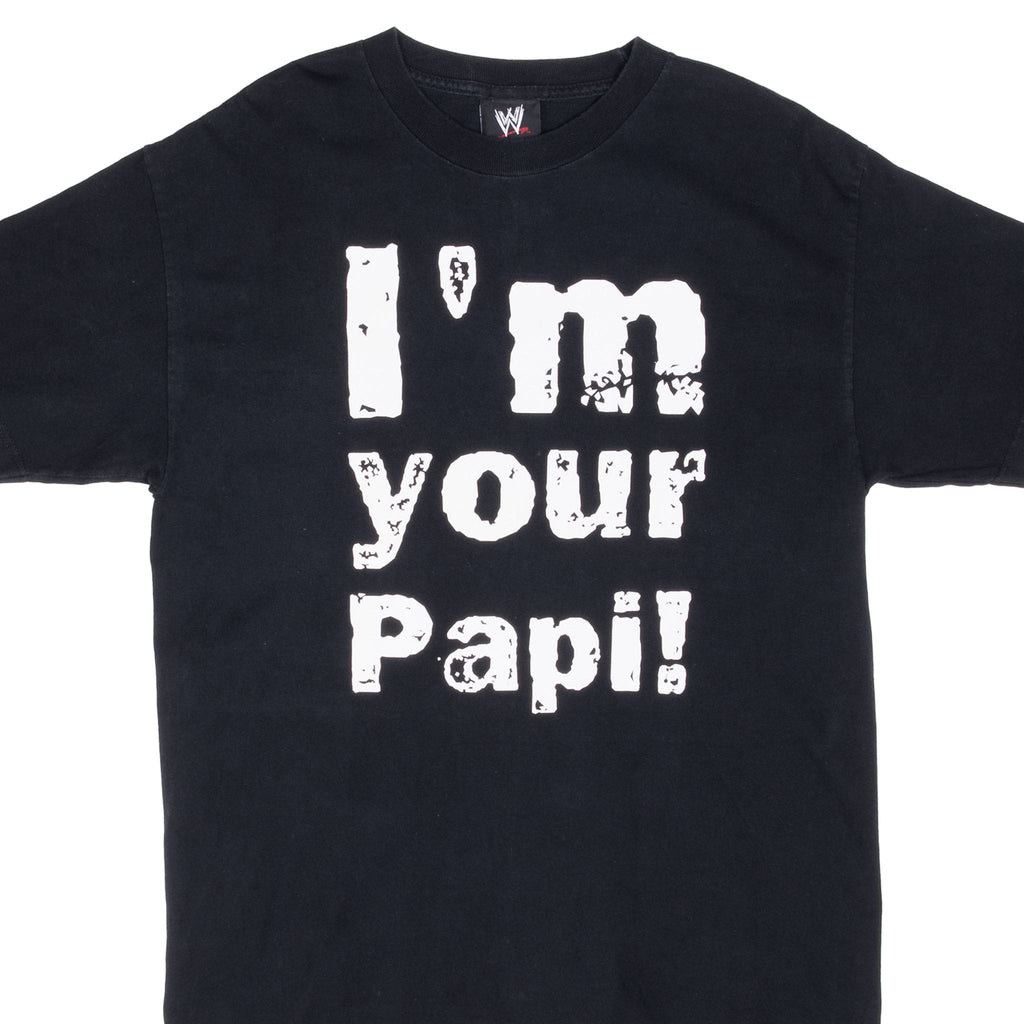 Vintage Wwe Eddie Guerrero I'm Your Papi Tee Shirt 2002 Size Large