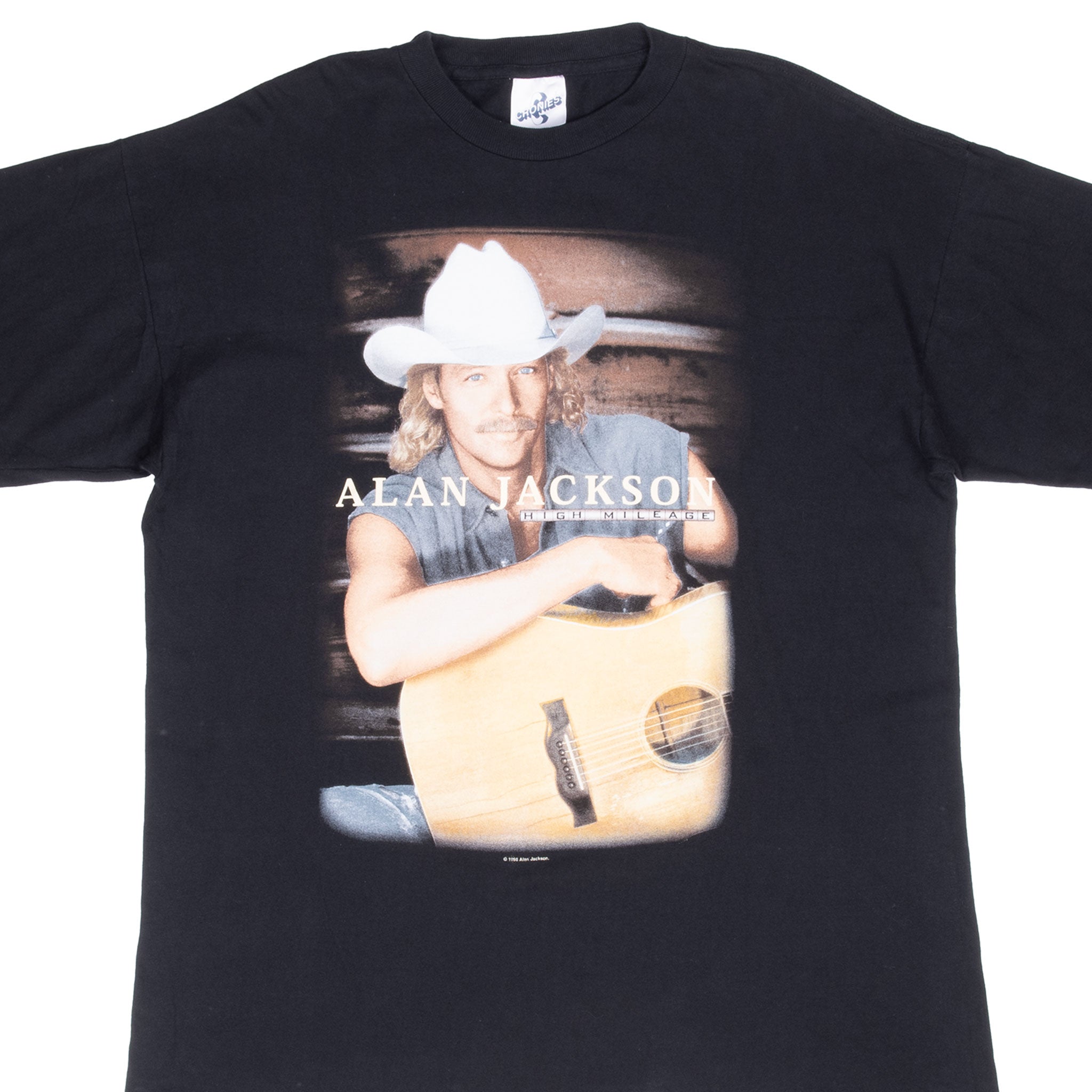 Vintage Alan Jackson High Mileage Tee Shirt 1998 Size Large