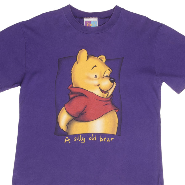 Vintage Disney Winnie The Pooh A Silly Old Bear Tee Shirt Size Medium