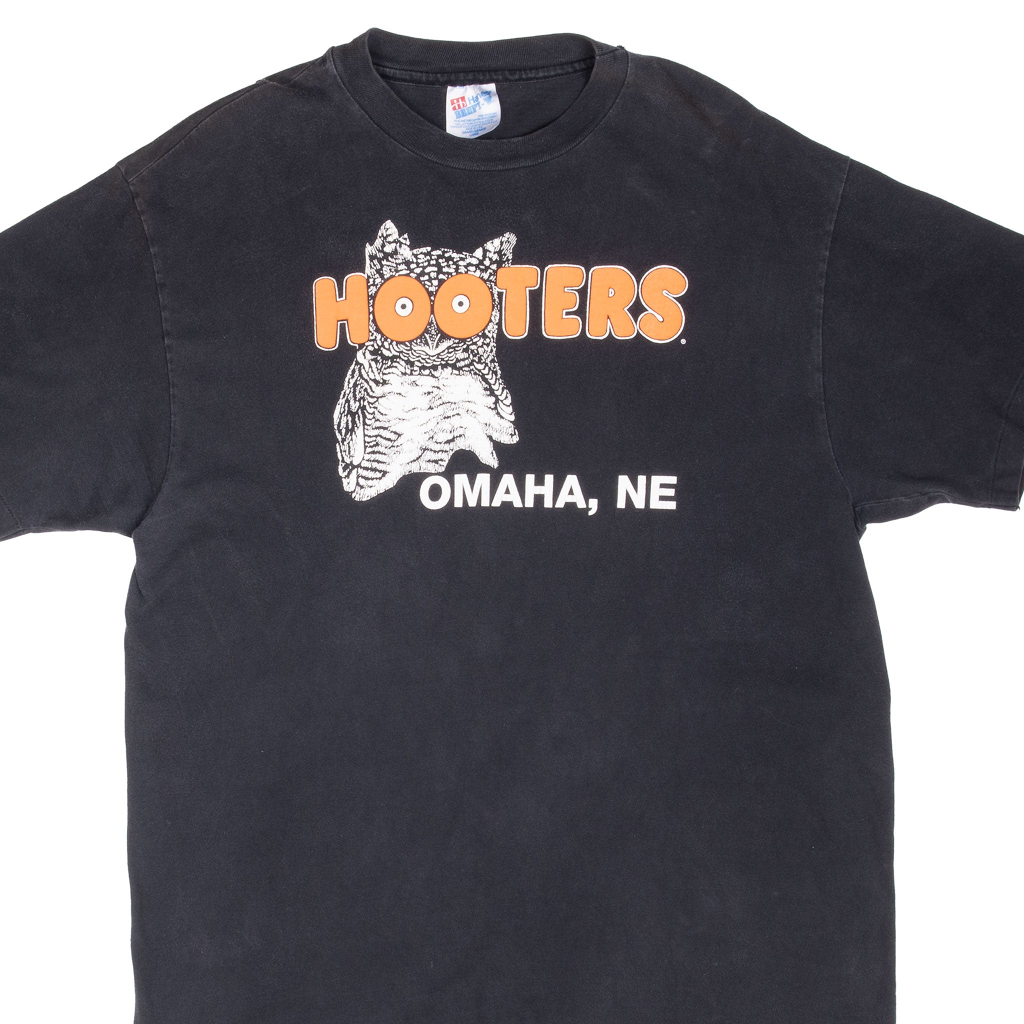 Vintage Hooters Omaha Nebraska 1990S Tee Shirt Size Large Made In Usa